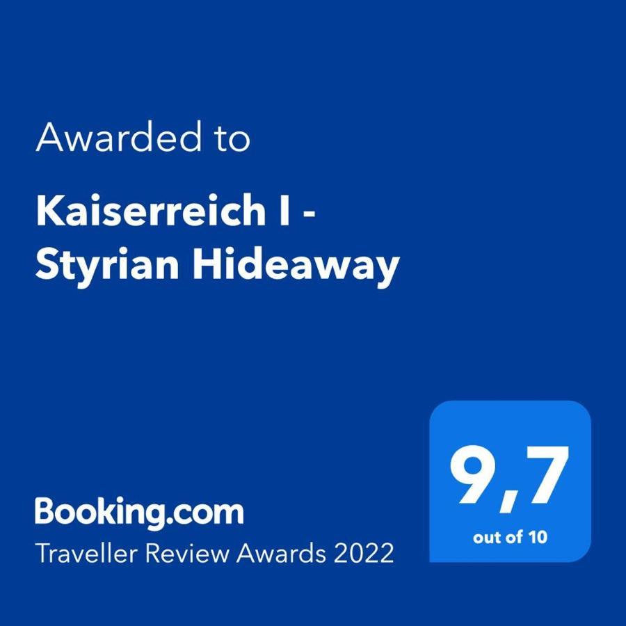 Kaiserreich I - Styrian Hideaway 格拉茨 外观 照片